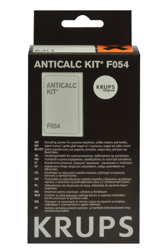 KRUPS F054 kávovar odstraňovač vodného kameňa 2x 40g + TEST