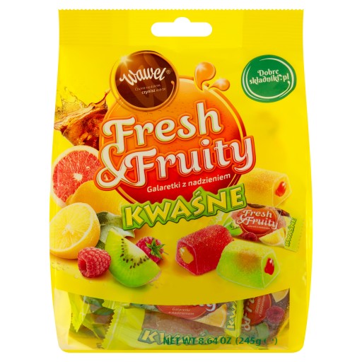 1x245g WAWEL Želé z čerstvého kyslého ovocia