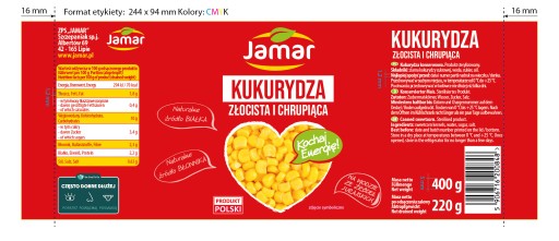 Jamarová kukurica 400 g 1 kus
