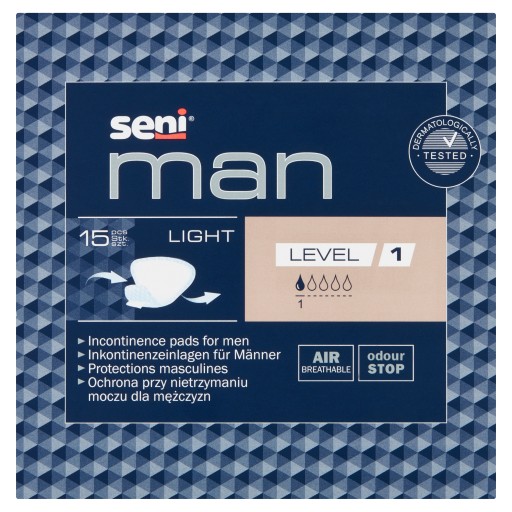 Pánske urologické vložky SENI MAN Light Level 1