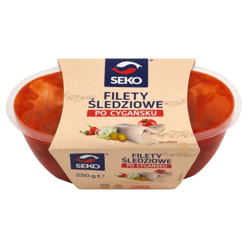 Cigánske filety zo sleďa seko 250g