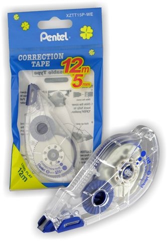 PENTEL ZTT15 krycí páska 5mmx12m