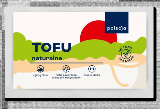 Prírodné tofu 200g Polsoya