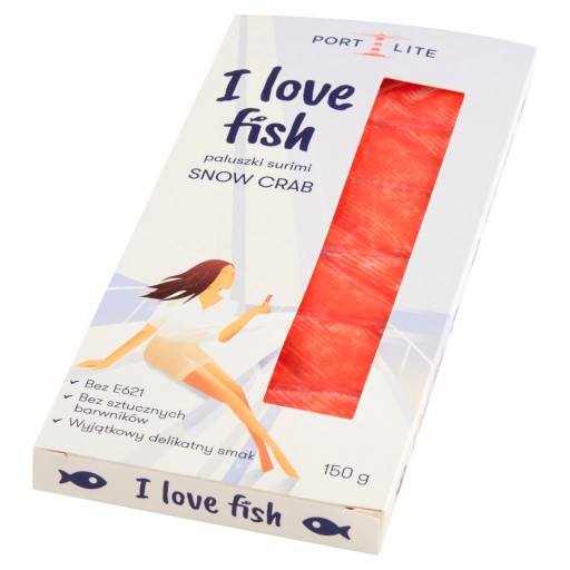 Portlite surimi snežné krabie tyčinky 150 g