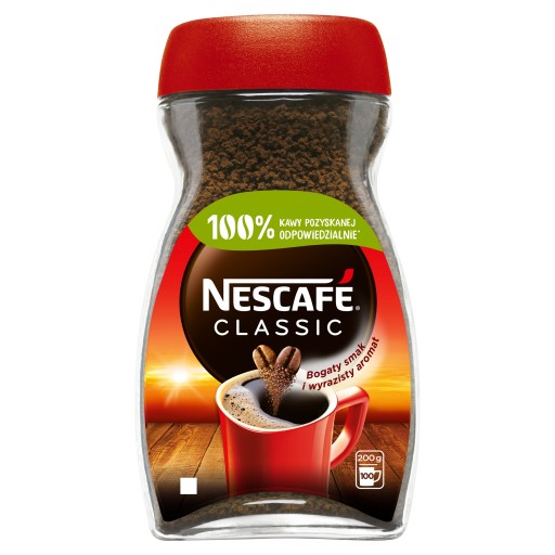 Nescafe Classic instantná káva 200g Nestlé