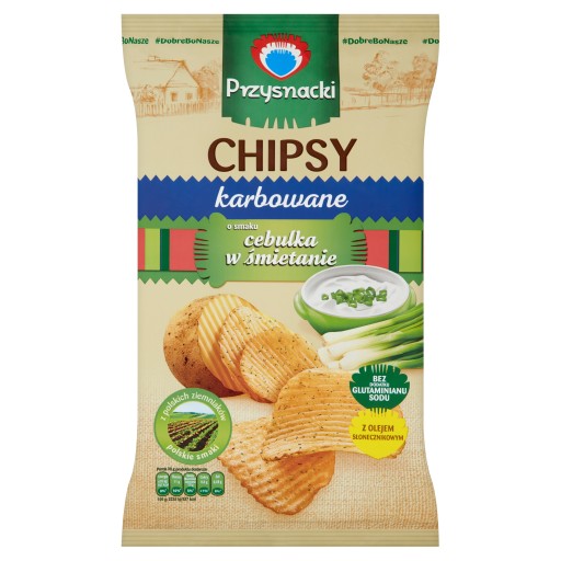 Przysnacki chrumky s cibuľovou príchuťou a smotanou 135 g