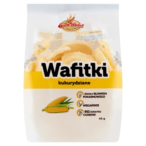 Eurowafel Kukuričné oblátky 45g