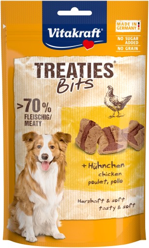 Vitakraft Treaties Bits 120g s kuracím mäsom