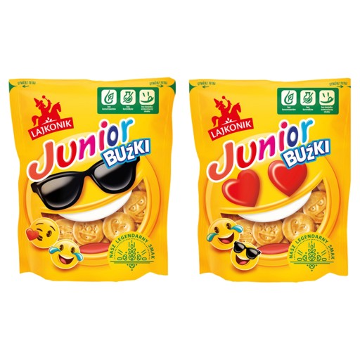Lajkonik Junior Smajlíky 90g