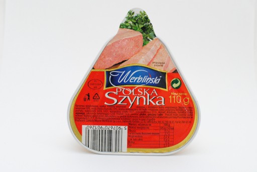 HYDINOVÁ ŠUNKA WERBLIŃSKI Z KONZERVY 110 g