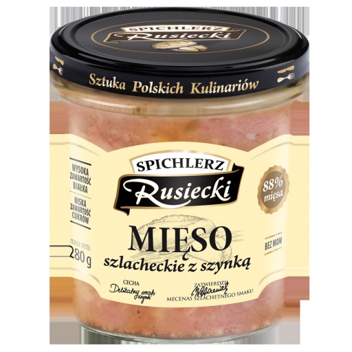 ŠUNKOVÉ MÄSO v konzerve Spichlerz Rusiecki 5907501015760