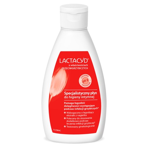 Gynekologický fluid proti teplu na intímnu hygienu