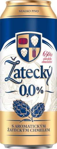 Žatecký plechovka nealko 4x500ml