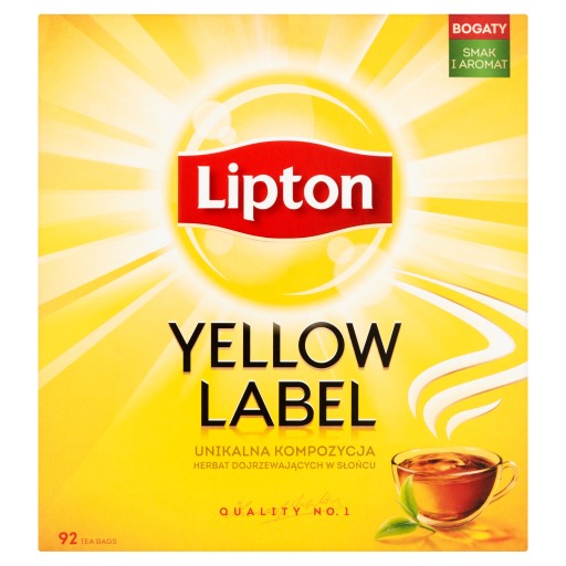 Lipton express čierny čaj 184g 92 ks