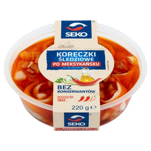 Sleďové zátky v oleji na mexický spôsob 220g seko