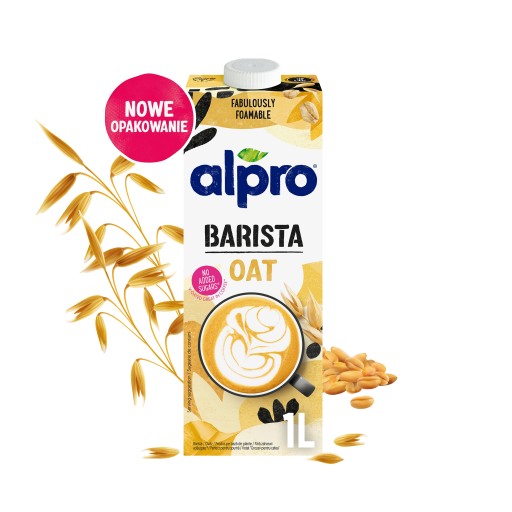 Barista Alpro ovsený nápoj 1l