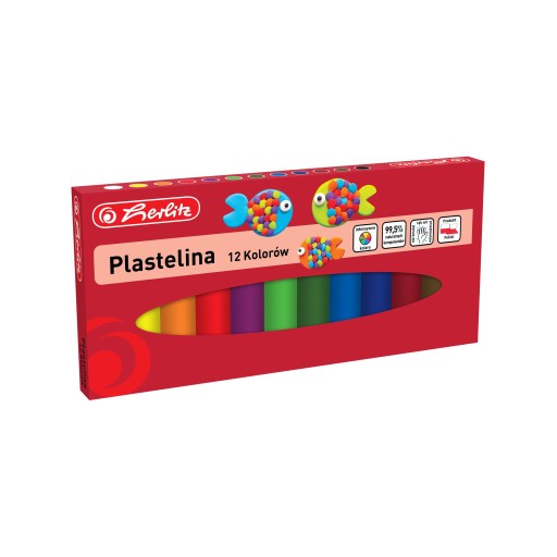 Plastelína 12 col