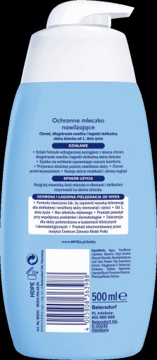 NIVEA Ochranné hydratačné mlieko BABY 500ml