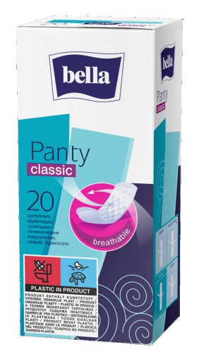 Bella, Nohavičky Classic, Úzke hygienické vložky,