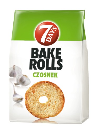 7-dňové pečenie rožkov Chrumkavý chlieb cesnak 150 g