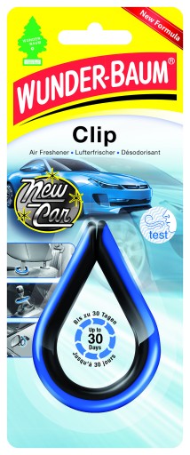 Vôňa CLIP NEW CAR CLIP WUNDER BAUM