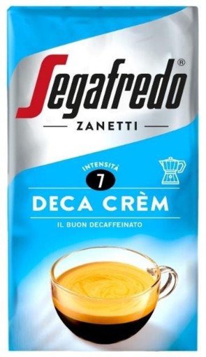 Segafredo mletá káva bez kofeínu 250 g