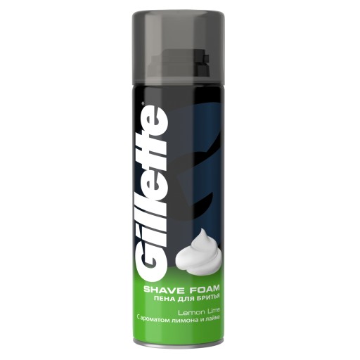 Gillette pena na holenie Limetka 200 ml DE