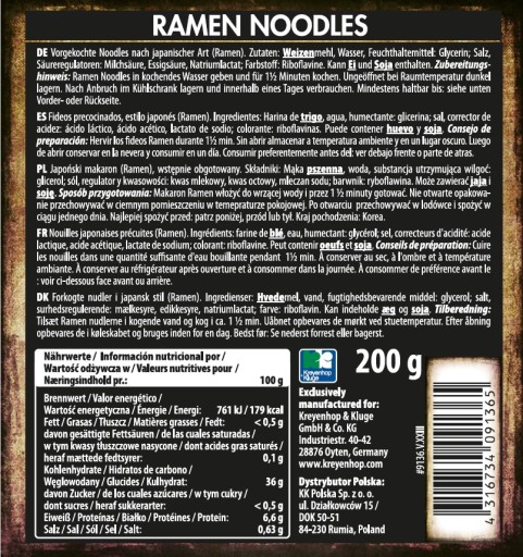 Ramen rezance 200g ITA-SAN