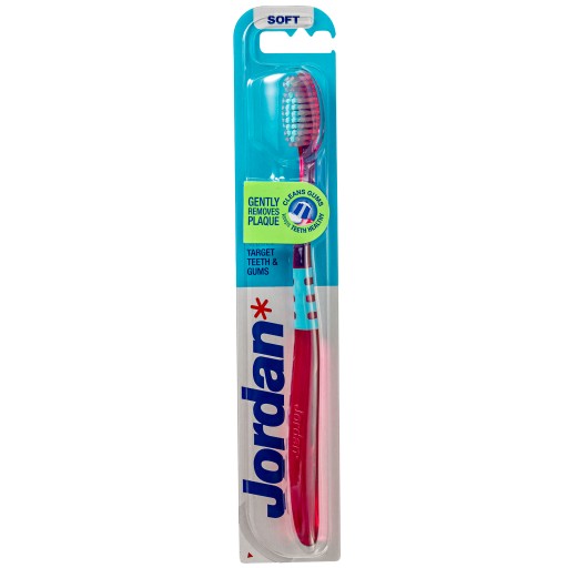 Mäkká zubná kefka Jordan Target Teeth&Gums