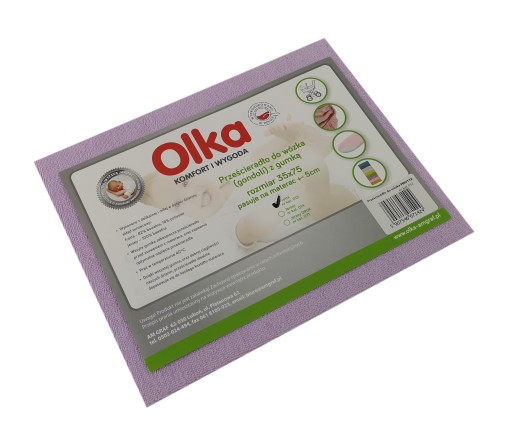 Plachta do kočíka OLKA FROTTE 35x75 levanduľa