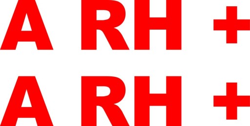 Rôzne nálepky na prilbu BLOOD TYPE