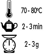 100g zelený sypaný čaj JASMINE Ceylon OPA