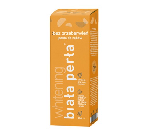 BIELA PERLA KURKUMA + zubná pasta Q10