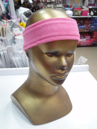 Mäkká froté kozmetická čelenka KILLYS s mašľou a gumičkou