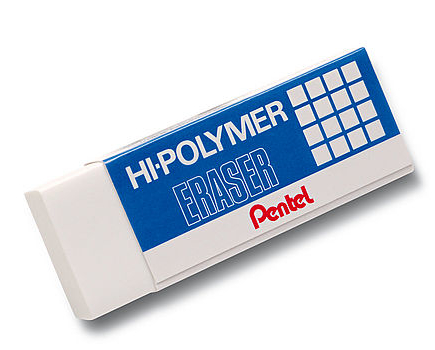 HI-POLYMER PENTEL ZEH10 STREDNÁ GUMA