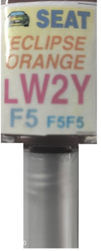 SEAT LW2Y F5F5 ECLIPSE ORANŽOVÁ LAKOVACIA LAKU ARA