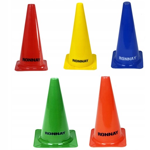 Tréningový kužeľ 23 cm, modrý