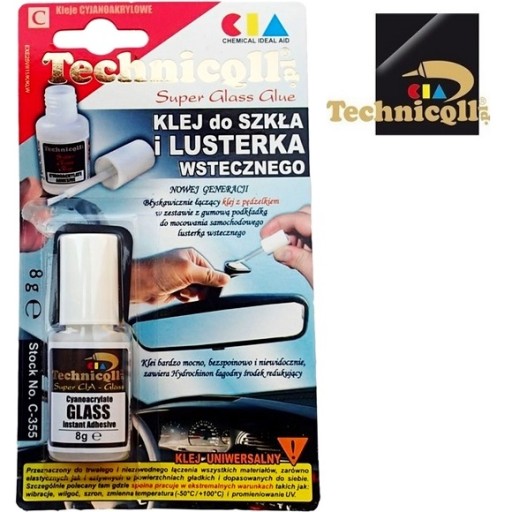 LEPIDLO NA SKLÁ A SPÄTNÉ ZRKADLÁ 8G