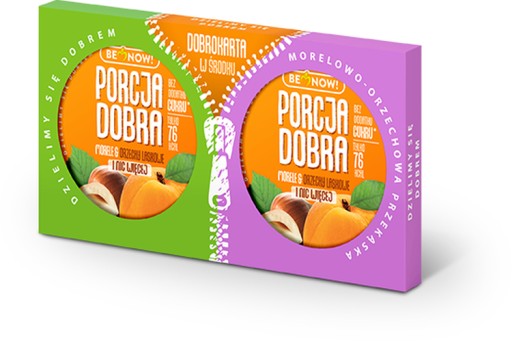 Porcia Dobrý Dvojbalenie Občerstvenia Marhule Orieškový krúžok