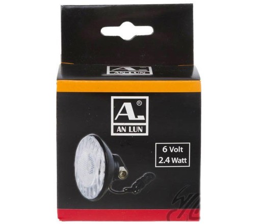 BICYKLOVÉ PREDNÉ SVETLO RETRO DYNAMO REFLEKTOR 6V