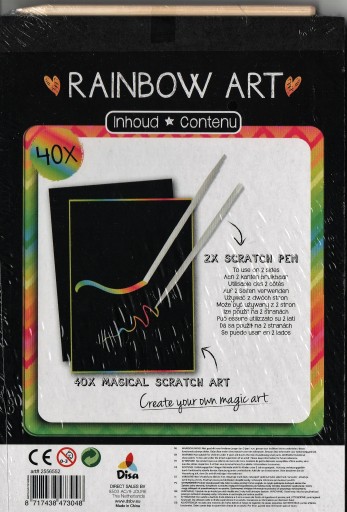 Magický stierací zošit A5