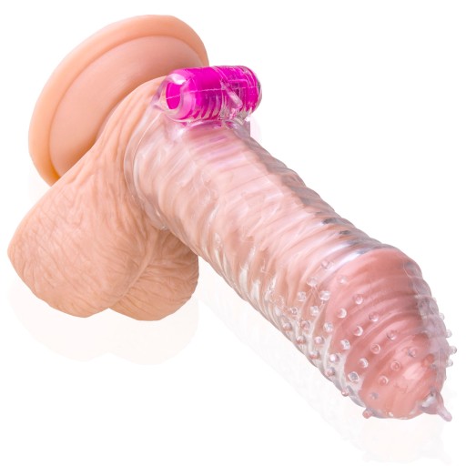 VIBRAČNÁ ČIAPKA NA PENIS - KLITORÁLNY MASÁŽER