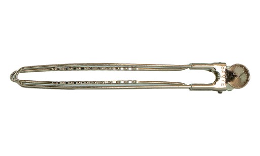 Kovové kadernícke spony Veľké strieborné spony 6ks 12cm Poniky