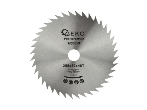Kotúč na drevo 250x32x40T GEKO G00145