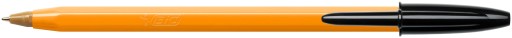 KANCELÁRSKE PERO BIC ORANŽOVÉ ORIGINÁL ČIERNA