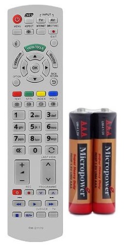 UNIVERZÁLNE DIAĽKOVÉ OVLÁDANIE PRE PANASONIC / VIERA / 3D TV