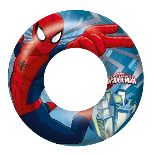 Nafukovací plavecký kruh Spider-Man 56 cm Bestwa