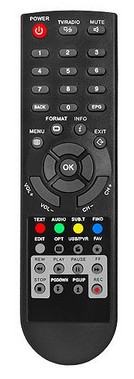 DIAĽKOVÉ OVLÁDANIE PRE DEKODÉR FERGUSON ARIVA T65 T650i RCU200