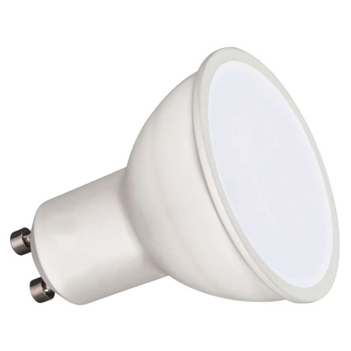 GU10 LED žiarovka 230V 9W SMD teplá mliečna biela
