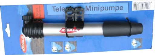 mini teleskopická pumpa na bicykel, GERMAN PLASTIC